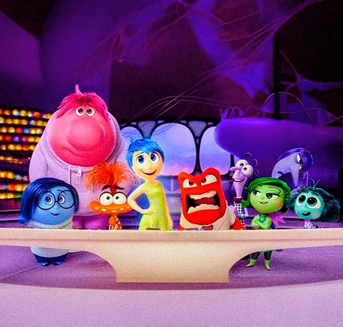 As emoções do filme Divertidamente reunidas